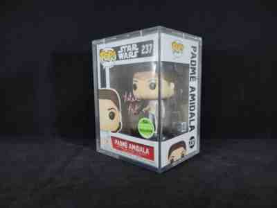 Grail Natalie Portman signed ECCC Padme Amidala Funko POP! Vinyl Beckett COA