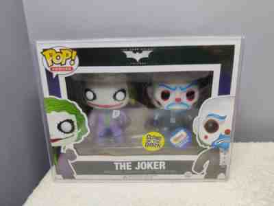 Funko Pop The Joker & Bank Robber Joker Glow in the Dark Gemini Exclusive 2 Pack