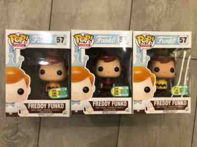 SDCC Funko Fundays Charlie Brown Freddy Full Set Pop! Exclusive Limited 24 pcs