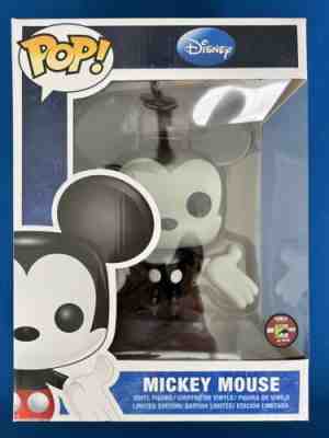 Funko POP Disney SDCC 2012 LE18 9â? Mickey Mouse Black/Gray Version RARE!!!