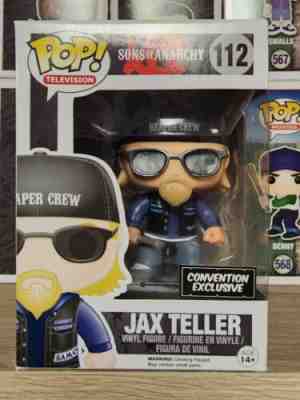 New ListingFUNKO POP SDCC #112 Jax Teller (Reaper Crew) SONS OF ANARCHY RARE!!