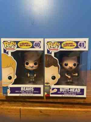 Beavis & Butt-Head Funko Pop Set #40/#41 MTV Television: Vaulted NICE!