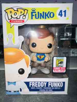 Freddy Funko as Stan Lee blue shirt 2015 sdcc exclusive 96 Marvel pcs rare