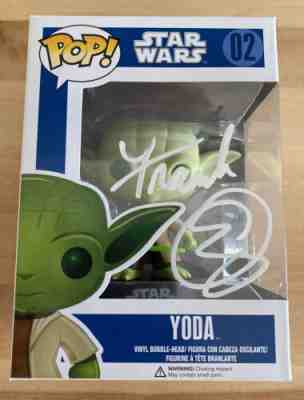 Frank Oz Signed Star Wars Yoda 02 Funko - JSA N87468