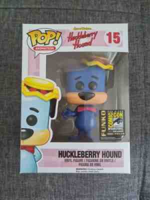 Funko POP! Huckleberry Hound 15 Dark Blue 480 Pcs SDCC with Free Protector