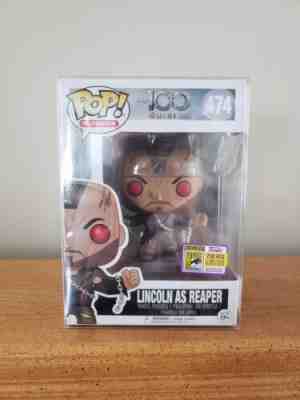 FUNKO POP! THE 100 #474 LINCOLN AS REAPER VAULTED RARE BRAND NEW- MINT