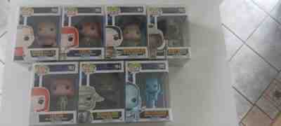 Funko Pops FIFTH ELEMENT complete set (7 Pops!) RARE and VAULTED