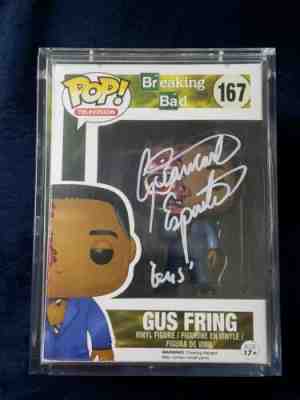 Funko Pop! Giancarlo Esposito Signed DEAD Gus Fring - Breaking Bad RARE VAULTED