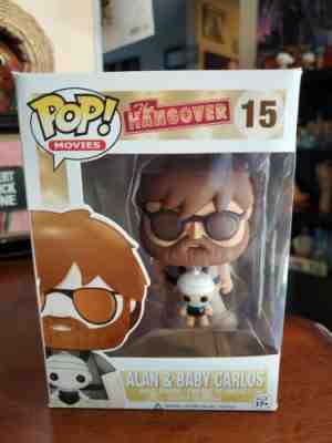 Funko Pop Alan And Baby Carlos 15 Vaulted Super Rare HTF Hangover