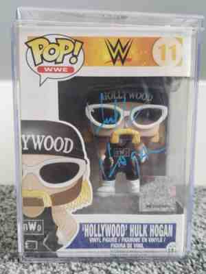 Funko POP WWE Hulk Hogan #11 NWO XBOX ONE 2k15 Signed Certified Autograph RARE