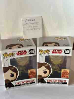 LUKE SKYWALKER (GOLD) 2019 FREAKY TIKI FUNDAYS LE 80 PCS RARE GRAIL FUNKO POP!