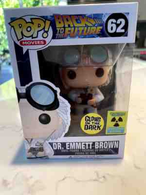 Funko POP Back to the Future 62 Dr. Emmett Brown Glow in the Dark