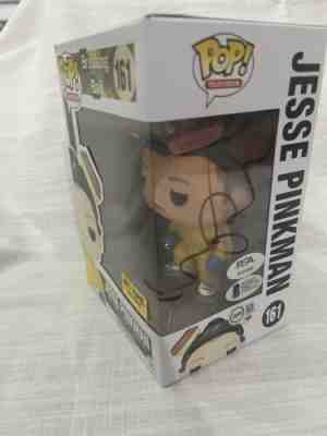 FUNKO POP BREAKING BAD JESSE PINKMAN SIGNED AARON PAUL PSA/BECKETT (NO RESERVE!)