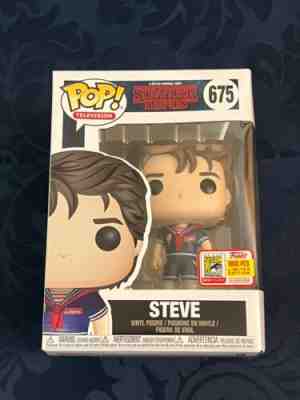 2018 Funko Fundays-STEVE POP!-LE 1800-SDCC Exclusive Stranger Things-Scoops Ahoy