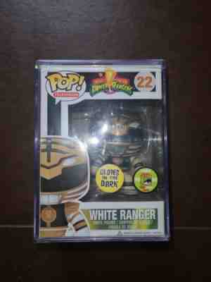 FUNKO POP Mighty Morphin Power Rangers White Ranger SDCC GITD 1/480