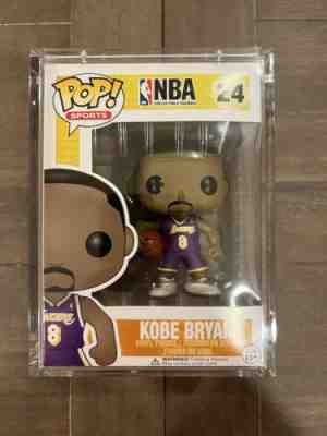 Funko Pop Authentic Kobe Bryant Purple Jersey Vaulted Lakers #24