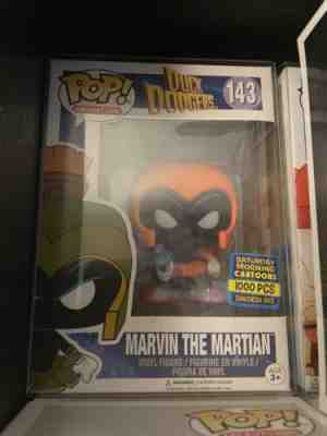 Duck Dodgers Funko Pop, Orange Marvin The Martian. Limited To 1000 Pieces.