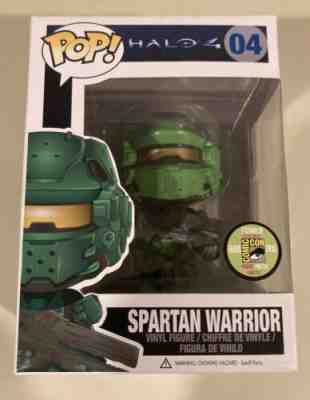 Funko Pop Green Spartan Warrior 04 Halo 4 San Diego Comic Con Exclusive 2013