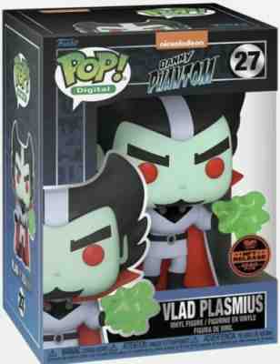 Funko Pop DIGITAL LIMITED Danny Phantom Vlad PLASMIUS SHIPPING CONFIRMED LE 1550