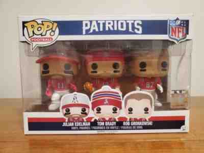 New England Patriots 3 Pack Funko Pop.