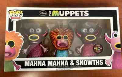 BRAND NEW FUNKO 2012 SDCC THE MUPPETS MAHNA MAHNA & SNOWTHS METALLIC *1 of 480*