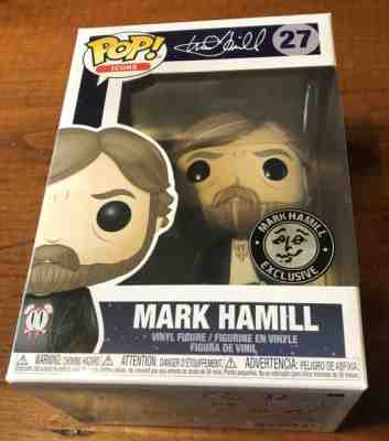 Mark hamill autographed funko pop(official pix coa)