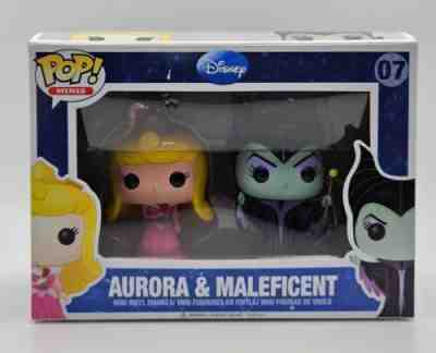 Funko Pop Minis Disney Sleeping Beauty Aurora & Maleficent Retired