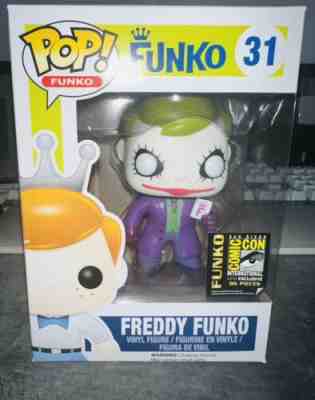 Freddy Funko Joker Dark Knight Batman heath ledger pop 96 pcs sdcc exclusive