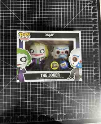 Funko Pop! Joker/Bank Robber (Glow in the Dark) 2 Pack 480 pcs Gemini Exclusive