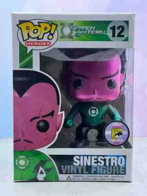 Sinestro Metallic SDCC 2011 Funko pop