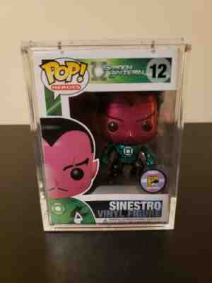 Funko Pop #12 Sinestro Metallic LE 480 pieces 2011 SDCC Exclusive