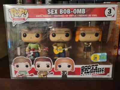 Funko Pop Scott Pilgrim vs The World Sex Bob-omb Vinyl 3-pack