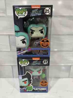 Funko Pop Digital Nickelodeon Ember McLain 36 Vlad Plasmius 27 Danny Phantom