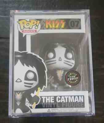 Funko Pop! Rocks #07 KISS The Catman Limited Edition Chase GITD Vinyl Figure