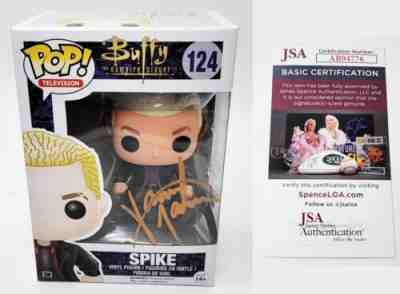 *Signed James Marsters* Funko Pop Buffy the Vampire Slayer SPIKE 124 Vaulted JSA