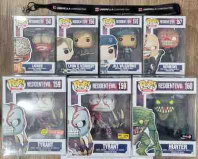 Resident evil Funko POP! complete set *Mint Condition*