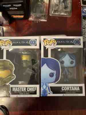 Halo 4 Master Chief 03 & Cortana 06 Funko Pop