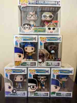 FUNKO POP Movies THE SANDLOT Set of 6: BEAST, HAM, BENNY, WENDY & SQUINTS 2 PACK