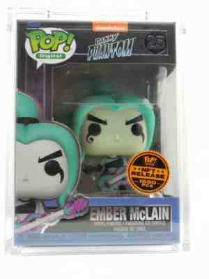 Funko Pop! Digital #25 Nickelodeon Danny Phantom Ember McLain Legendary LE 1550