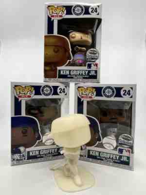 Funko Pop Ken Griffey Jr. Set of 3 and Proto