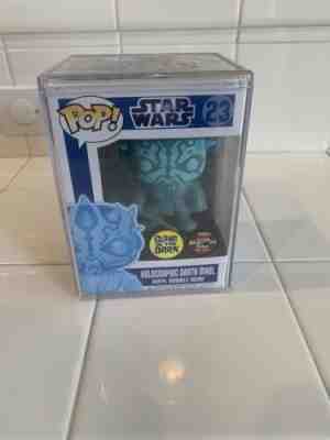 Darth Maul funko pop Glow in the Dark SDCC 2012 comic con