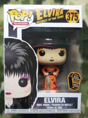 Funko POP! Elvira SPOOKY EMPIRE orange dress exclusive (LE 1500 pieces)