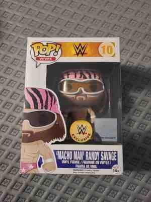 Funko Pop! Macho Man Randy Savage WWE exclusive #10 / Some package wear