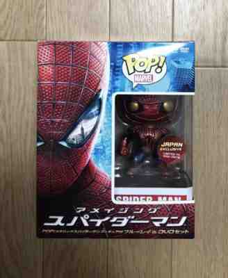 Funko Pop Marvel Amazing Spider-Man Metallic Blu-ray DVD Set 05222019 04022023