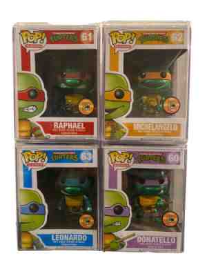 Funko Pop Teenage Mutant Ninja Turtles Lot SDCC 2013 Exclusive Rare Limited 1008