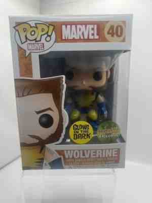 Unmasked Wolverine Glow #40 Funko POP! TOYTASTIK EXCLUSIVE -GRAIL FUNKO POP-