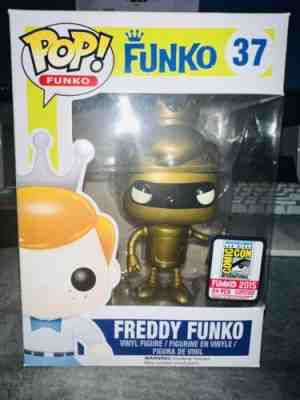 Freddy Funko Gold Bender pop 2015 SDCC exclusive only 24 pieces made super Rare