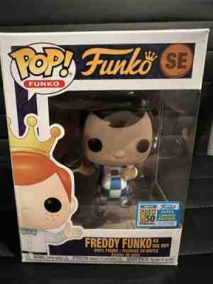 Freddy Funko as Big Boy SE Funko Pop 2019 SDCC LE24 . White JJL. ( Blue Big Boy)