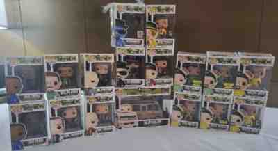 Authentic Funko POP Breaking Bad 16 figure Set 16 4 inch pops. No crystal ship.