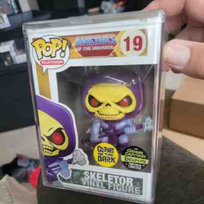 Funko Pop! #19 Masters of the Universe GITD Skeletor Gemini Exclusive 1/480 VHTF